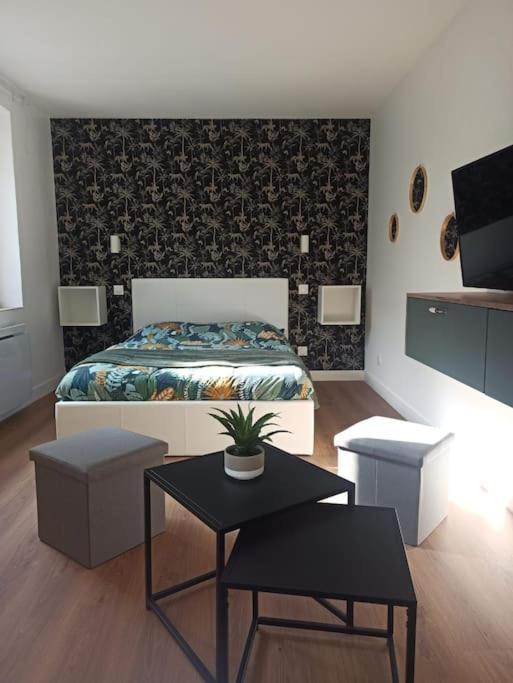 Superbe Appt Avec Cour Et Parking Gratuit A 5Min De La Cite Medievale Carcasona Exterior foto